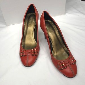 Vintage look J Crew Pumpkin Spice Pumps